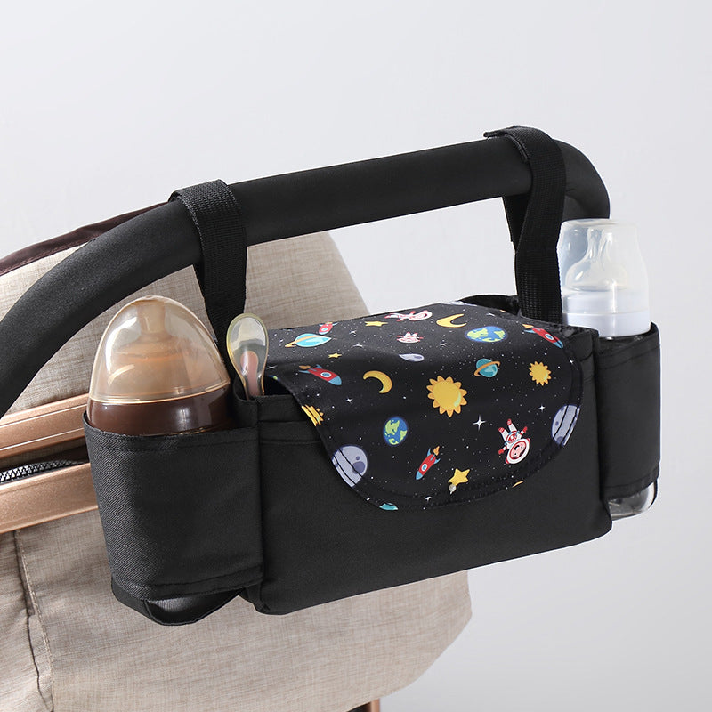 Baby Stroller Bag & Organiser with Cup Holders  - Wave - Taylorson