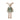 Green Floral Dress Pink Bunny Plush Doll - Gemma (45cm)