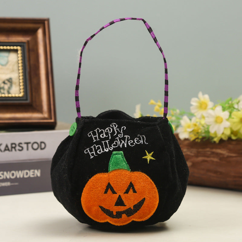 Halloween Trick & Treat Mini Foldable Bucket Bag for Kids