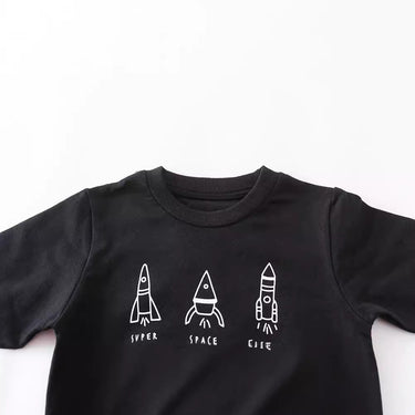 100% Cotton Rockets Print Kids Sweater (2-7 years)