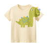 Curious Dino 100% Cotton Dinosaur Kids T-Shirt (1-6 years)