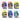 1:64 Alloy Model Colour Changing Street Sports Cars (3 years)