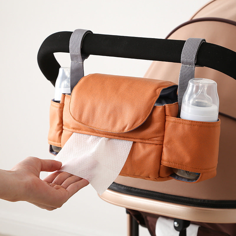 Premium Baby Stroller Bag & Organiser with Cup Holders