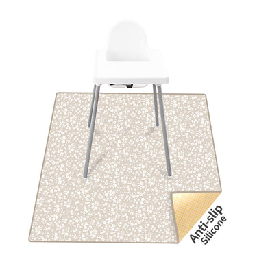 Foldable Anti-Slip Waterproof Kids Splat Mat 110cmx110cm