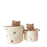 Nordic-Style Portable Baby Essential Organizer (2-Pack) - Bear | Olive | Cherry