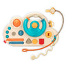 Busy Board Steering Wheel Montessori Toy - Best for Stroller Toy (18m+)