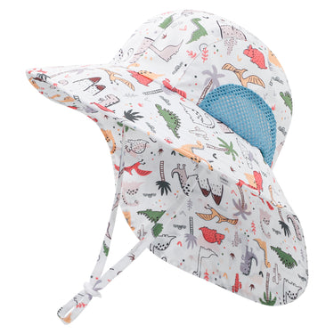 Kid's Legionnaire Hat with Wide Brim & Neck Cover – UPF 50+ UV Protection (1-6 years)