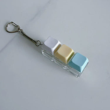 Sensory Keyboard Fidget Toy Keychain - Assorted Colours (3 years+)
