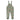 Kids Waterproof Rainwear Overalls - Florals in Green (2-8 years)