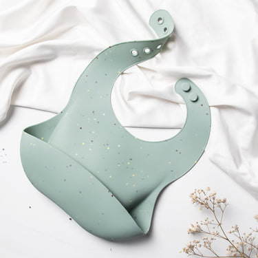 Waterproof Silicone Baby Feeding Bibs - Confetti | Astronaut | Bear | Galaxy