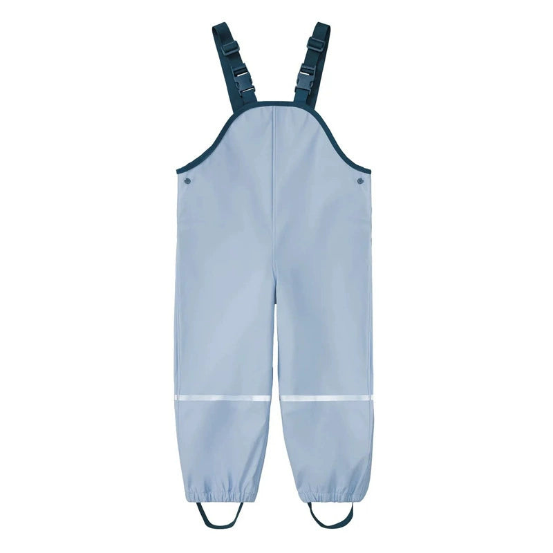 Kids Waterproof Rainwear Overalls - Two Tone Pastel (2-8 years)