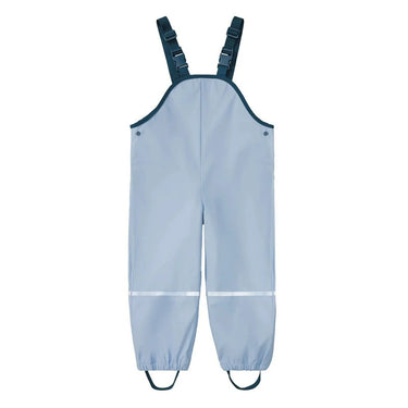Kids Waterproof Rainwear Fleece Lined Overalls - Two Tone Pastel (2-8 years)