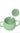 Food Grade Silicone Kids Dinnerware Set - Suction Bowl, Sippy Cut, Divided Plate, Bib, Snackk Cup & Cutlery (7pcs Set)