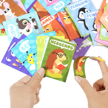 Animals Theme Play & Learn Memory Matching Game (72pcs)