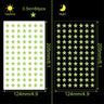 Glow in the Dark Stars - Decorative Wall Sticker 84pcs | 32 pcs