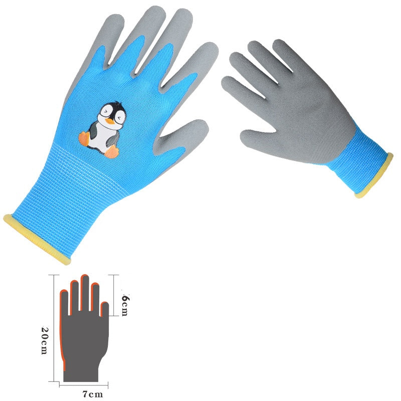 Kids Garden Glove - Penguin (5-7 years)