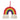 Woven Rainbow Macrame Tapestry Wall Hanging Decor (22x28cm)