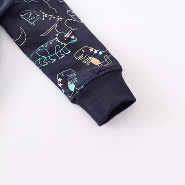100% Cotton Dinosaurs Parade Kids Sweater (2-7 years)