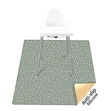 Foldable Anti-Slip Waterproof Kids Splat Mat 110cmx110cm