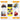 Busy Traffic & Construction Vehicles Decorative Stickers Set (50pcs)