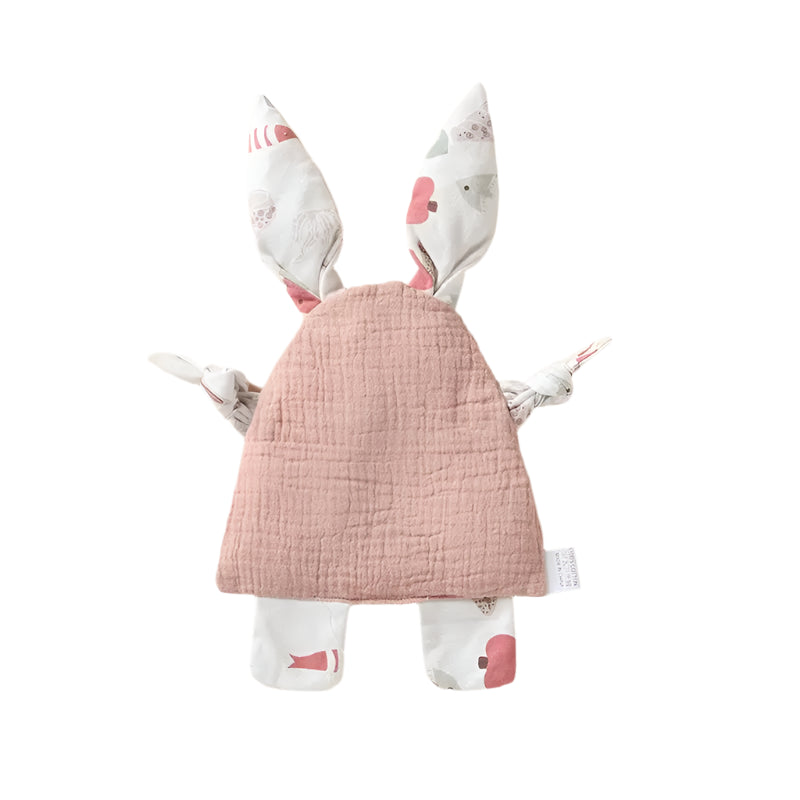 Tau Baby: 100% Cotton Muslin Baby Comforter - Bunny 35x19cm