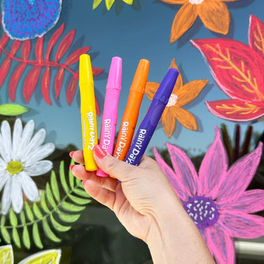 Ooly - Rainy Dayz Window Gel Crayons - Set of 10 (3 years+)