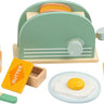 Pretend Play Food Kitchen Toaster Wooden Toy Set (3+ Years)