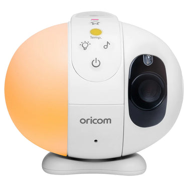 Oricom Secure870 3.5″ Touchscreen Video Monitor with Starry Lightshow - White