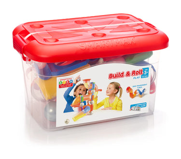 SmartMax Discovery Build and Roll 44pcs - Magnetic Toy Set (3 years+)