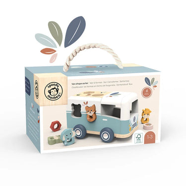 Speedy Monkey Shape Sorter Van (12m+)