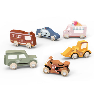 Speedy Monkey Wooden Utility Vehicles - Assorted (12m+)