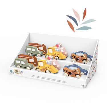 Speedy Monkey Wooden Utility Vehicles- Assorted (12m+)