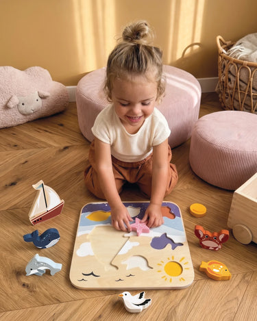 Speedy Monkey Ocean Chunky Puzzle (12m+)
