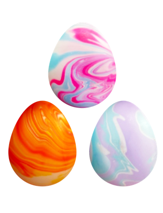 Nee Doh Swirlie Eggs (Assorted Styles) - Stress Ball 6.35cm