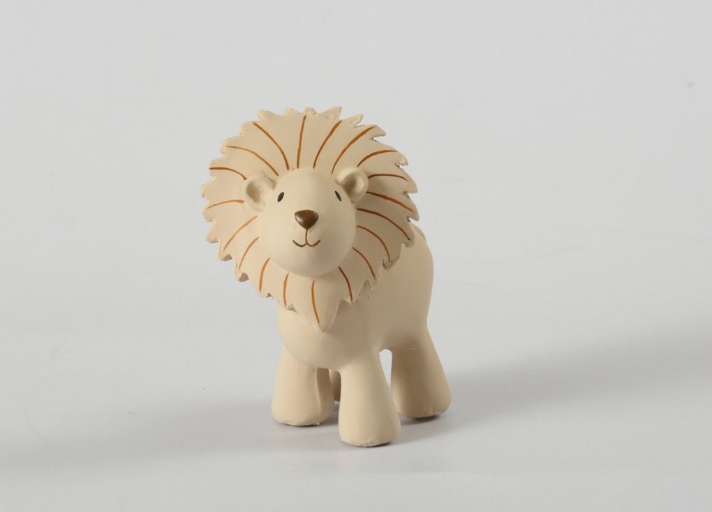 Lion - Organic Baby Teether Rattle & Bath Toy - Taylorson