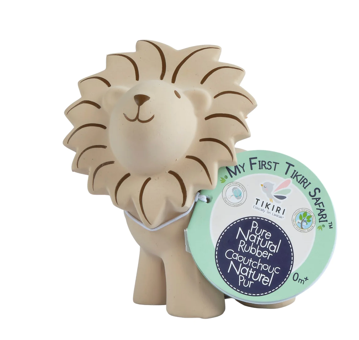 Lion - Organic Baby Teether Rattle & Bath Toy - Taylorson