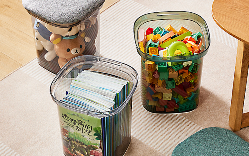 Multipurpose Kids Stool & Toys Storage Box