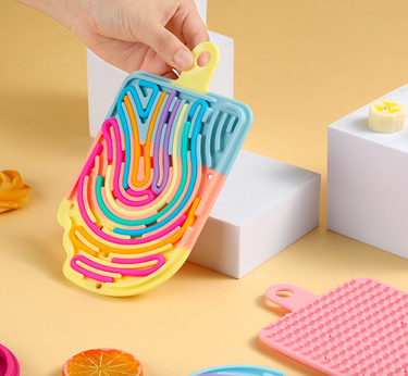 Ice Cream Double-Sided Push & Peel Quiet Sensory Activity Board (3 years+)