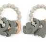 Baby Teether & Sensory Ring – Bunny & Elephant (Twin Pack)