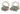 Baby Teether & Sensory Ring – Bunny & Elephant (Twin Pack)