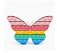 Silicone Push Pop It Bubble Fidget Toy - Butterfly