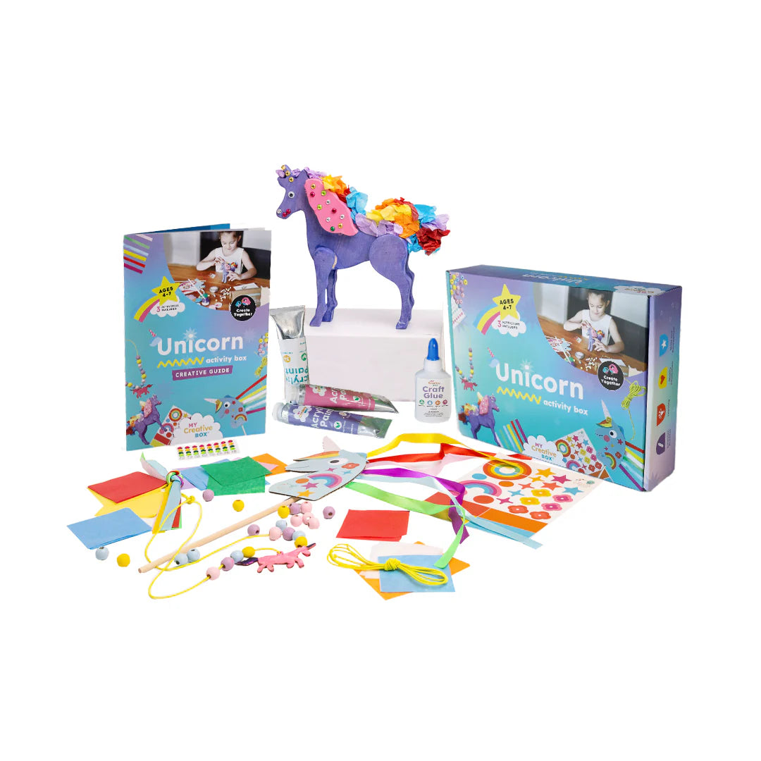 My Creative Box: Unicorn Mini Creative Kit (3 years+)