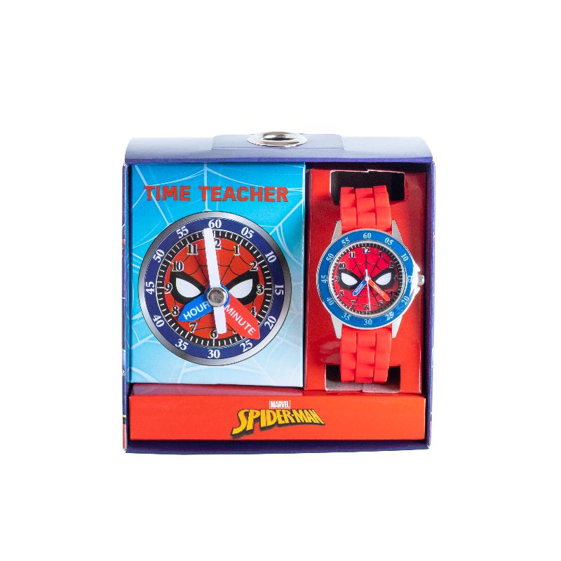 Time Teacher Spiderman Children's Watch Pack