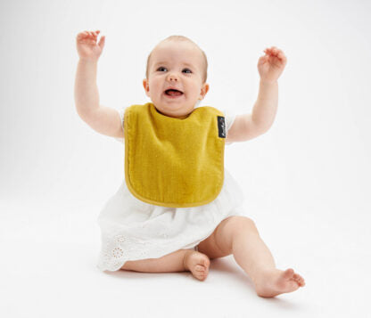 Mum2Mum Standard Wonder Bib - Mustard | Dusty Pink | Mushroom