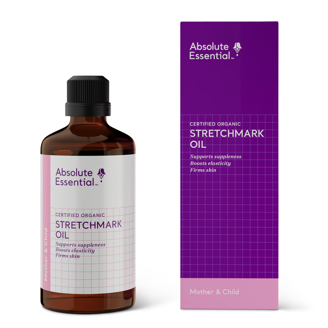 Absolute Essential: Stretchmark Oil 100ml (Certified Organic)