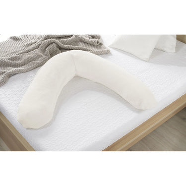 Theraline Muslin Maternity & Nursing Pillow - Cream Fine Knit