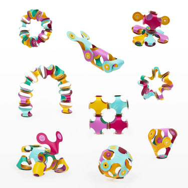 Clixo Tiny & Mighty Magnetic Toy 9pcs Pack - Jungle (4-99 years)