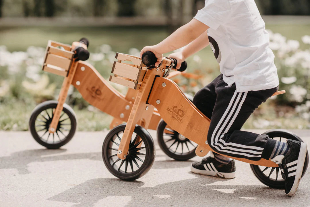 Kinderfeets Tiny Tot Plus Trike/Balance Bike - Bamboo - Taylorson