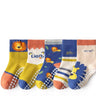 Anti-Slip Lion Kids Socks - 5 Pairs Set (1-5years) - Taylorson
