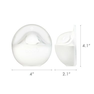 TROVE™ 2pk Silicone Passive Breast Pump with Travel Pouch